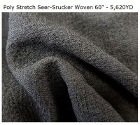 Poly Stretch Seersucker P/D Woven 58"