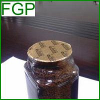 Die Cut Aluminum Foil Induction Cap Seal Liner&Wad for Coffee Glass Jar in China with Logo Printing