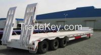 Sinotruk 3 axles low bed 60tons lowbed trailer
