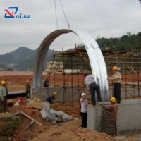 Semi Circle Large Corrugation Corrugated Galvanized Metal Structure Arch Culvert
