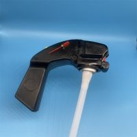 Fire extinguisher can and valve with accessories 