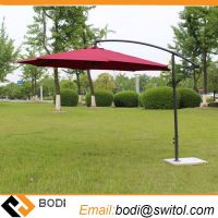 2.7 Meter Steel Iron Promotion Patio Sun Umbrella Garden Parasol Sunshade Outdoor Furniture Covers