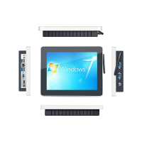 BVS Fanless 10.4 inch all in one PC touch screen Industrial computer