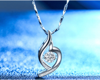Necklace Lovers Pendant, Short Collarbone Chain Jewelry Fashion Simple Korean Birthday Present