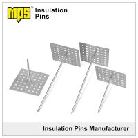 rock wool insulation perforated base insulation pins