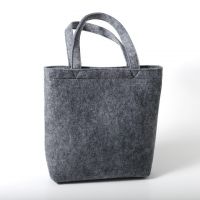 Customized promotional felt tote shopping bag manufacture