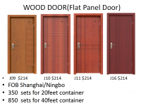 wood door