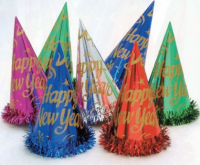 Gold Paper Party Hats - Warehouse115