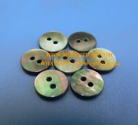 High End Black Mother of Pearl Buttons for Men's Suit and Other Fashion Clothing
