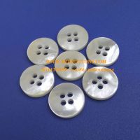 Natural 4 Holes Super White Mother Of Pearl Buttons Manufacturer MOPBUTTONS