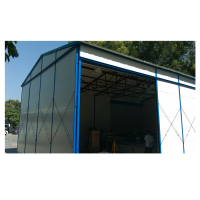 temporary office, prefab house for worker, Guangzhou Lucky Building Materials