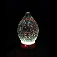 3D Glass Essential Oil Diffuser Humidifier