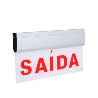 Led Acrylic+aluminum Double Sided Emergency Exit Sign 