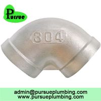 ISO CE certified npt 90 degree elbow