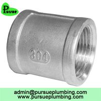 stainless steel 304 316 female pipe thread coupling