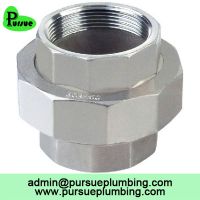 304 316 stainless steel 1 2 union coupling