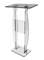Clear Podium Ghost Acrylic Lectern Pulpit for Church