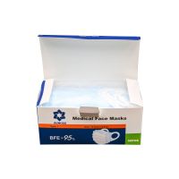 Disposable Medical 3 ply Non Woven Mask / Surgical Disposable Face Mask 