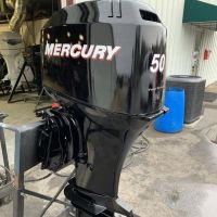 New and Used 50HP boat engine 