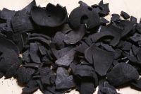 Raw coconut shell charcoal 