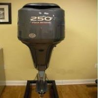 Slightly Used Yamaha 200 HP Outboard Motor Engine