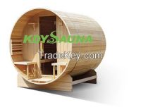 New Design Fashionable Outdoor Barrel Sauna Room