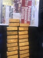 Raw Gold Dore Bars For Sale