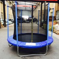 6ft Round Trampoline With Safety Net