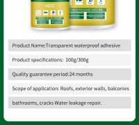 Waterproof adhesive