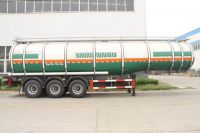 40 50 60 m3 Cbm Petrol Diesel oil Tanker Trailers with 2 3 4 Compartments with Q235 material