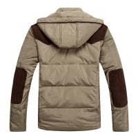 Men's Down Jackets Winter Warm Outerwear M-3XL Size Brand Clothing Cheap Wholesale