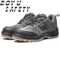 Steel toe safety shoes