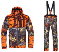 Wholesale Outdoor Winter Polyester Waterproof Hunting Suit