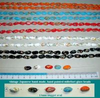  Close-Out Sales! Once very popular vintage 13mm millefiori Japanese glass beads-limited quantity  (13N)