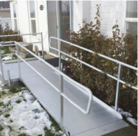 Modular ramp straight complete kit