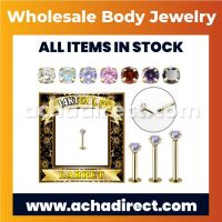 Wholesale 14k Solid Gold Labrets