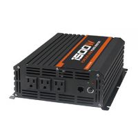 1500W Pure Sine Wave Battery Power Inverter, 12 to 115V DC/AC Converter, adapter, for home appliance and car