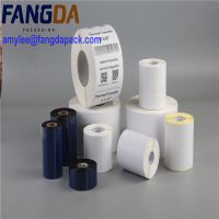 White Plai Water Proof Thermal Transfer Label Roll