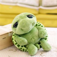 Super Green Big Eyes Stuffed Tortoise Animal Plush Toy