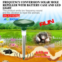 Hot Sale Sonic Repellent Solar Mouse Repeller, Squirrels Snake Repellent For Home Garden Use An--a316