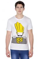 Johnny Bravo â Date Knight White T-Shirt