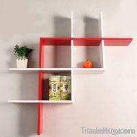 Beautiful shinny floating wall shelf