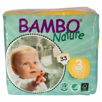 Bambo Nature Eco-Friendly Disposable Nappies Size 3