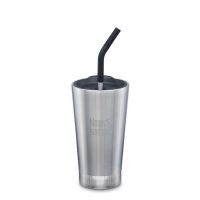 Klean Kanteen Vacuum Insulated Tumbler W/Lid Brushed Stainless 16oz