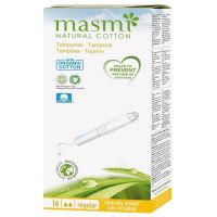 Organic Cotton Tampons With Cardboard Applicator - Regular 16s