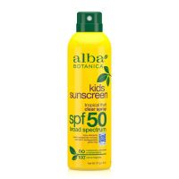 Kids Sunscreen Tropical Fruit Clear Spray SPF 50