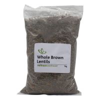 Wellness Bulk Whole Brown Lentils 1kg