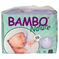 Bambo Nature Newborn Disposable Nappy 28