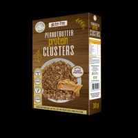 Wholesome Earth Gluten Free Cereal Clusters Peanut Butter Protein EXP 26 May