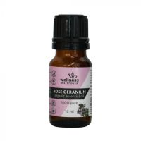 Wellness Organic Essential Oil Rose Geranium 10ml